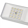 ULO-EL120B-100W/4000K/K SILVER LINKABLE Светильник светодиодный накладной, соединяемый. Белый свет (4000K). Корпус серебристый. Угол 60