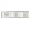 ULO-EL120B-100W/6500K/K SILVER LINKABLE Светильник светодиодный накладной, соединяемый. Дневной свет (6500K). Корпус серебристый. Угол