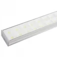 ULO-FL120C-100W/4000K/K SILVER LINKABLE Светильник светодиодный накладной, соединяемый. Белый свет (4000K). Корпус серебристый. Угол 12