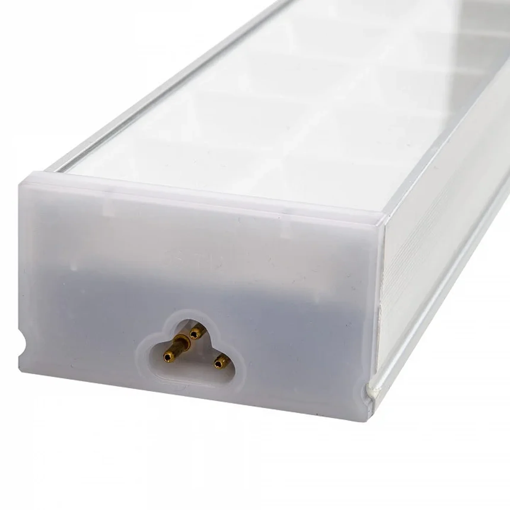 ULO-FL120C-100W/6500K/K SILVER LINKABLE Светильник светодиодный накладной, соединяемый. Дневной свет (6500K). Корпус серебристый. Угол