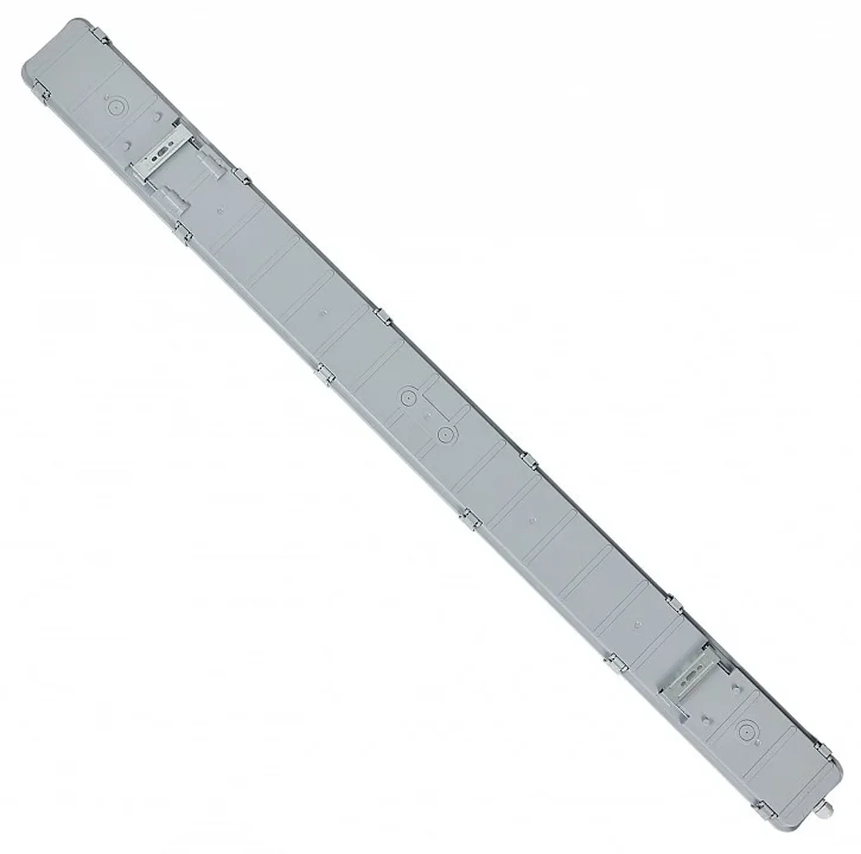 ULO-C41A T8x2/L128 IP65 WHITE Светильник линейный накладной. Без ламп. Цоколь G13, под лампы Т8 (2х20Вт)
