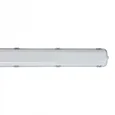 ULO-C41A T8x2/L128 IP65 WHITE Светильник линейный накладной. Без ламп. Цоколь G13, под лампы Т8 (2х20Вт)