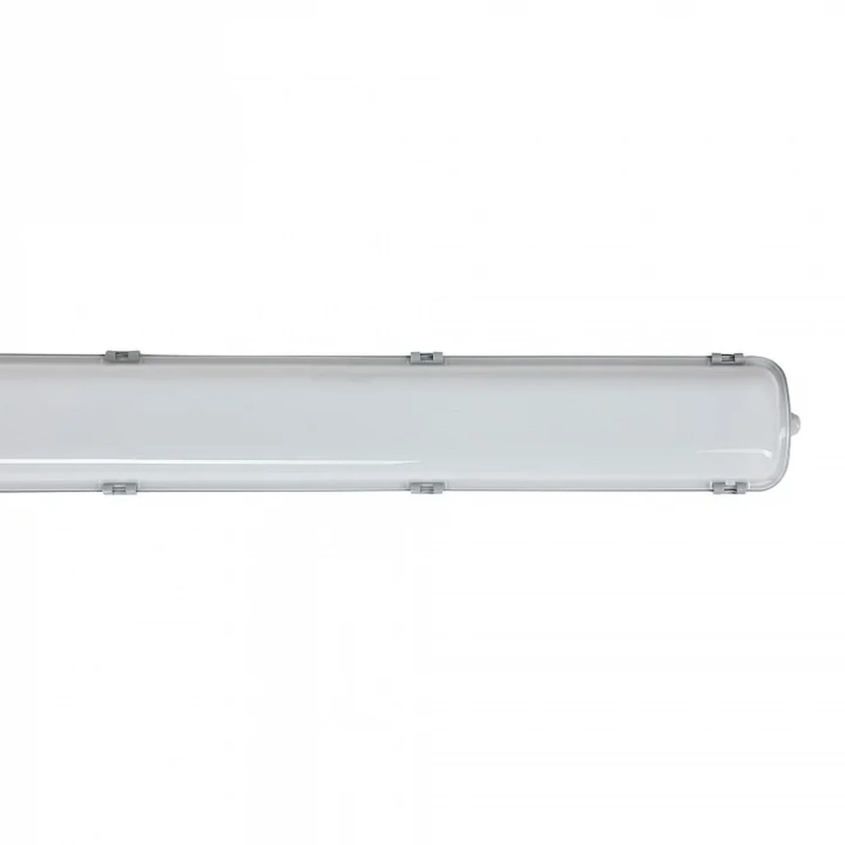 ULO-C41A T8x2/L128 IP65 WHITE Светильник линейный накладной. Без ламп. Цоколь G13, под лампы Т8 (2х20Вт)