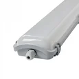 ULO-C41A T8x2/L128 IP65 WHITE Светильник линейный накладной. Без ламп. Цоколь G13, под лампы Т8 (2х20Вт)