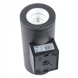 ULU-S22D-2x12W/6400K IP65 BLACK Светильник светодиодный уличный. Архитектурный накладной. Дневной свет (6400K). Корпус черный