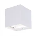 ULU-S55B-2x3W/3000K+4000K+6000K IP65 WHITE Светильник светодиодный уличный. Архитектурный накладной. С переключателем цвета свечения. Т