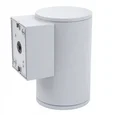ULU-S21С-12W/2700K IP65 LIGHT GREY Светильник светодиодный уличный. Архитектурный накладной. Теплый белый свет (2700K). Корпус светло-с