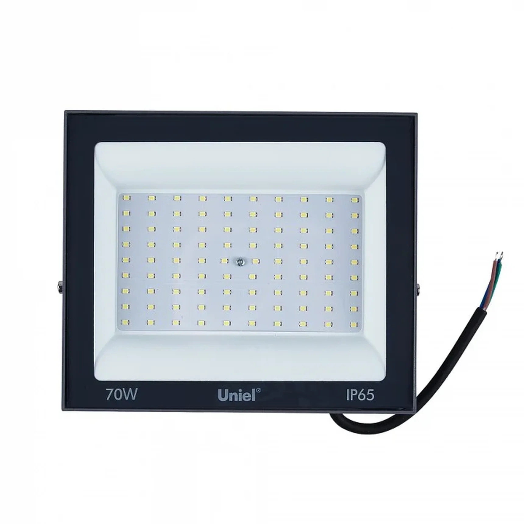 ULF-F23-70W/6500K IP65 160-240V GREY Прожектор светодиодный. Дневной свет (6500K). Корпус серый