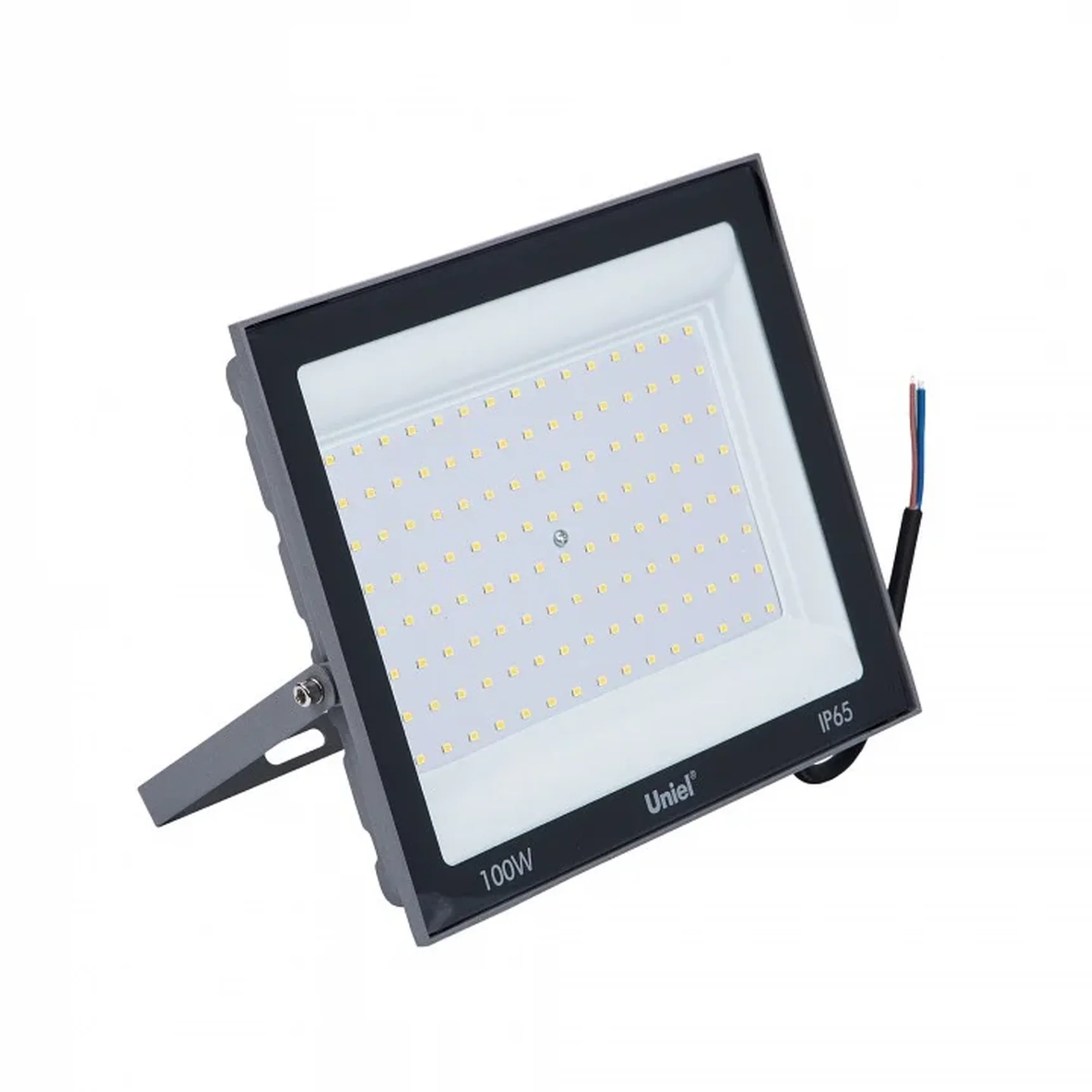 ULF-F23-100W/6500K IP65 160-240V GREY Прожектор светодиодный. Дневной свет (6500K). Корпус серый