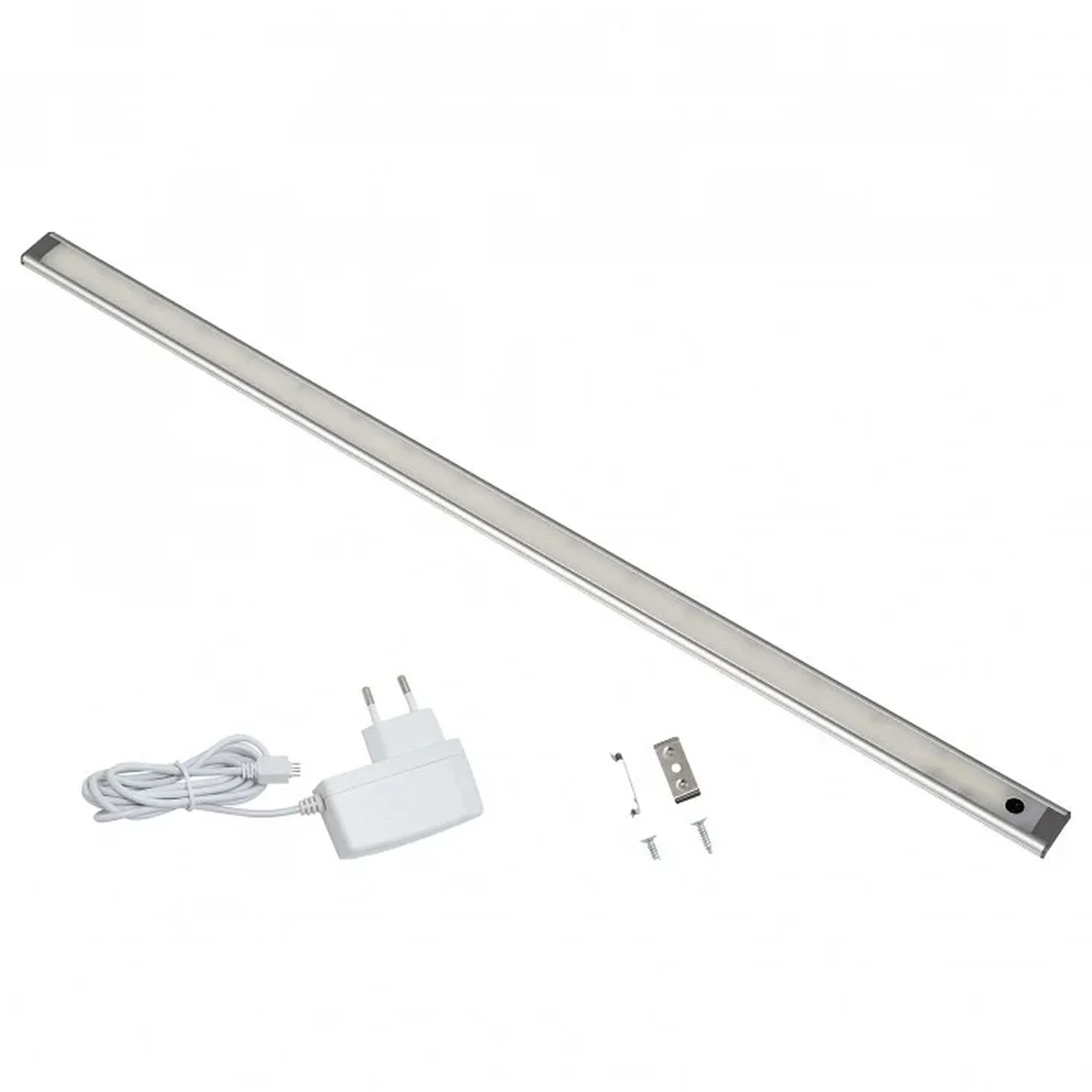 ULI-F49-8W/4200K SENSOR IP40 SILVER Светильник линейный светодиодный ультратонкий, с бесконтактным выключателем. 600мм. Серебристый. ТМ