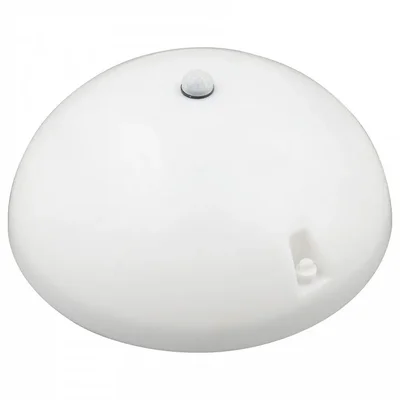 ULW-K20D 12W/4000K SENSOR IP54 WHITE Светильник светодиодный влагозащищенный, с датчиком движения. Круг. Белый свет (4000K). 1200Лм. Ди