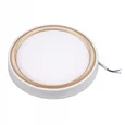 ULW-Q281 24W/6500K/F20 IP65 WHITE Светильник светодиодный влагозащищенный. Круг. Дневной свет (6500K). 200x160x58 мм. Корпус белый. Цве