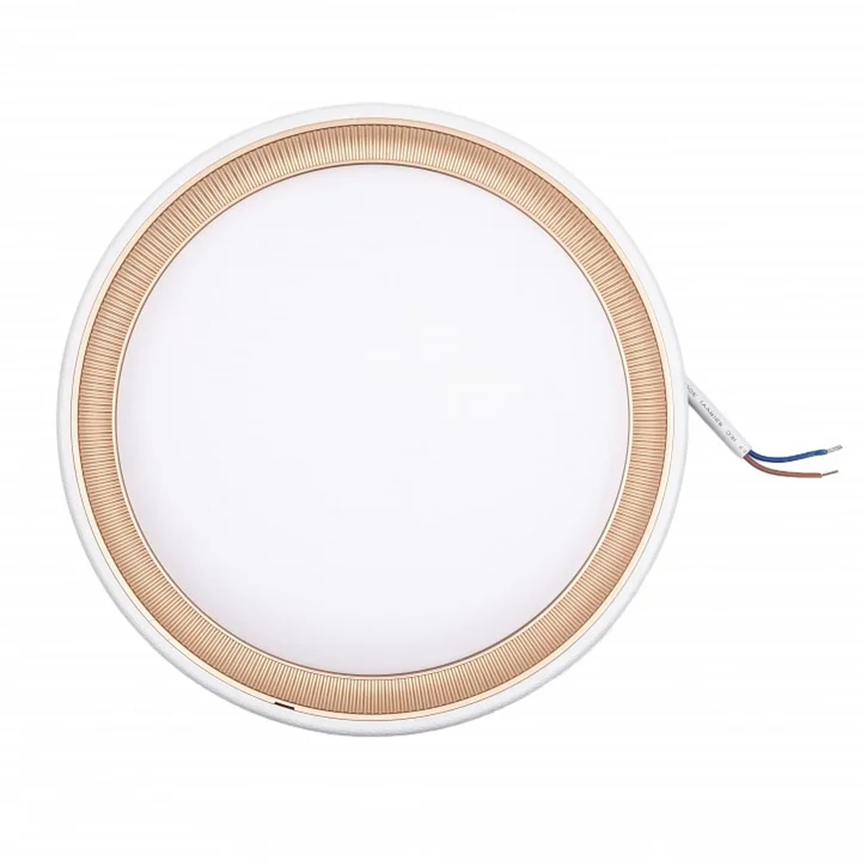 ULW-Q281 24W/6500K/F20 IP65 WHITE Светильник светодиодный влагозащищенный. Круг. Дневной свет (6500K). 200x160x58 мм. Корпус белый. Цве