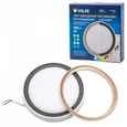 ULW-Q281 24W/6500K/F20 IP65 WHITE Светильник светодиодный влагозащищенный. Круг. Дневной свет (6500K). 200x160x58 мм. Корпус белый. Цве