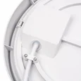 ULW-Q281 24W/6500K/F20 IP65 WHITE Светильник светодиодный влагозащищенный. Круг. Дневной свет (6500K). 200x160x58 мм. Корпус белый. Цве
