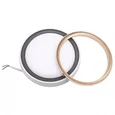ULW-Q281 24W/6500K/F20 IP65 WHITE Светильник светодиодный влагозащищенный. Круг. Дневной свет (6500K). 200x160x58 мм. Корпус белый. Цве