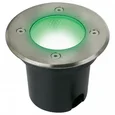 ULU-B14A-6W/GREEN IP67 GREY Светильник светодиодный тротуарный. Архитектурный встраиваемый. Зеленый свет. Корпус серый. TM Uniel