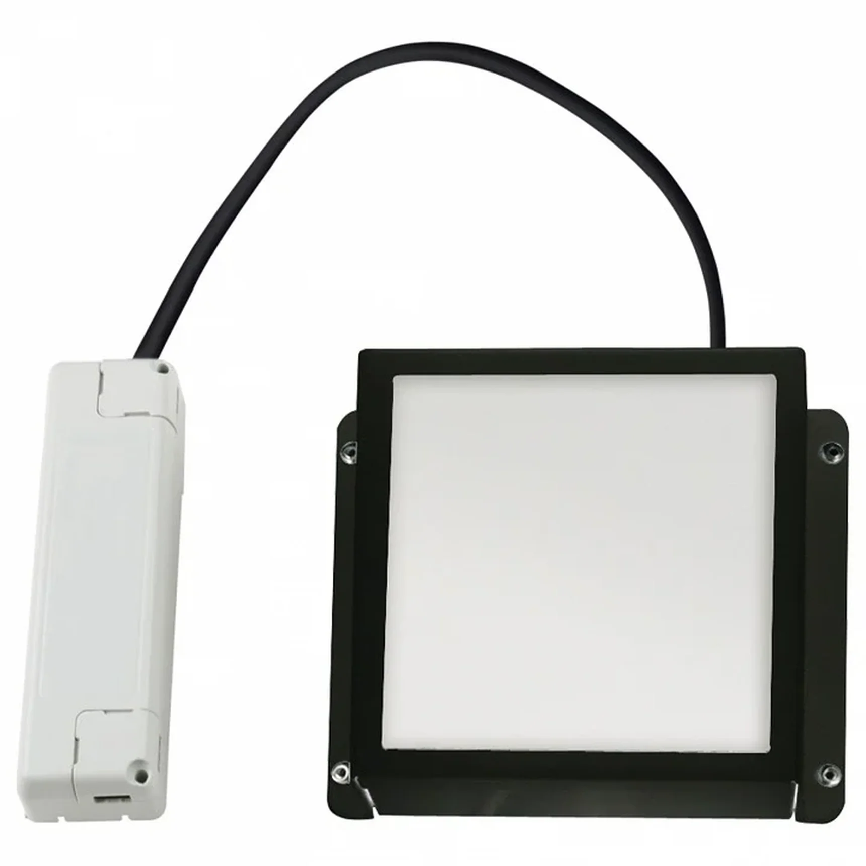 ULP-1010 7W/4000К IP40 GRILYATO OPAL BLACK Светильник светодиодный потолочный встраиваемый