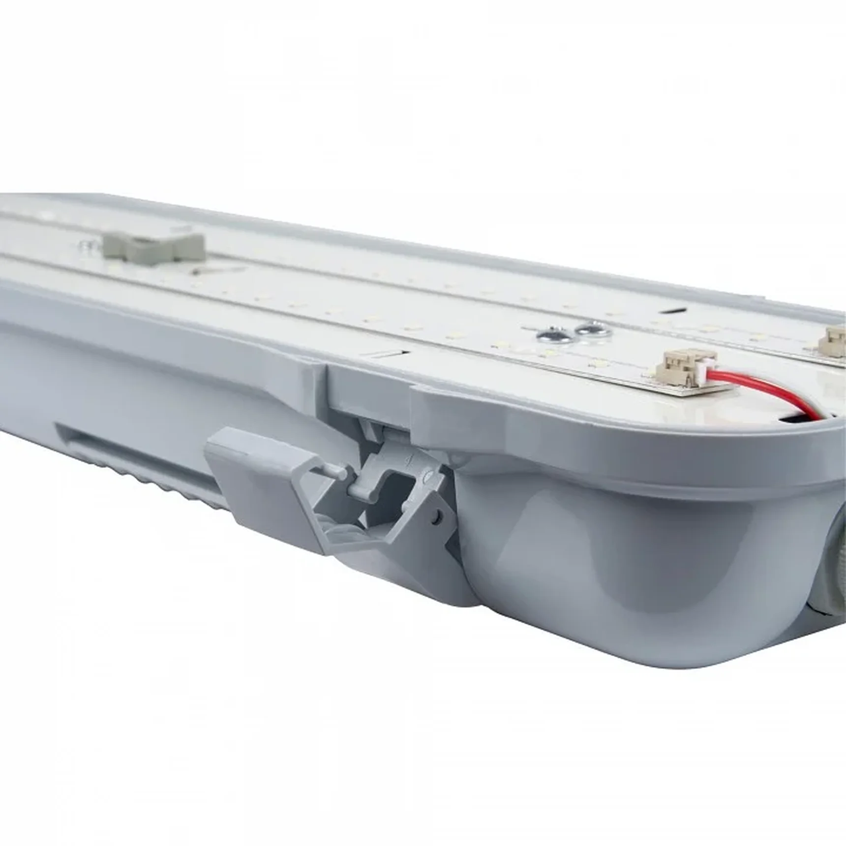 ULY-K70N 60W/4000K/L126 IP65 WHITE Светильник светодиодный промышленный. Белый свет (4000K). 7400Лм. 1265X124x90мм. Корпус белый. TM Un