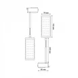 ULB-P37-12W/SPFR WHITE SET2 Светильник-прожектор светодиодный трековый, в составе набора из 2штук. Спектр для фотосинтеза