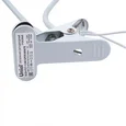 ULT-P35M-15W/SPLE/TM IP40 WHITE LEAF Светильник для растений светодиодный с таймером, на прищепке. Спектр для фотосинтеза