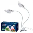 ULT-P35M-15W/SPLE/TM IP40 WHITE LEAF Светильник для растений светодиодный с таймером, на прищепке. Спектр для фотосинтеза