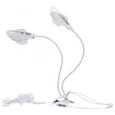ULT-P35M-15W/SPLE/TM IP40 WHITE LEAF Светильник для растений светодиодный с таймером, на прищепке. Спектр для фотосинтеза