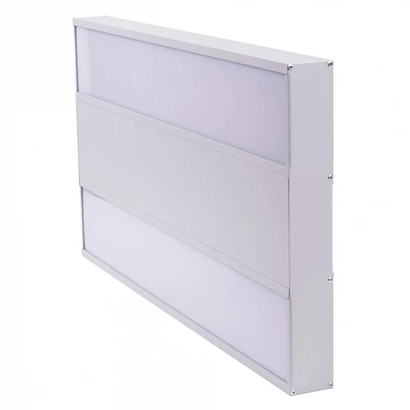 ULO-K16B 2x16W/4000K/L50 5W/3000K IP44 LIGHT GREY Светильник линейный светодиодный подвесной с фоновой подсветкой. Белый свет (4000К)