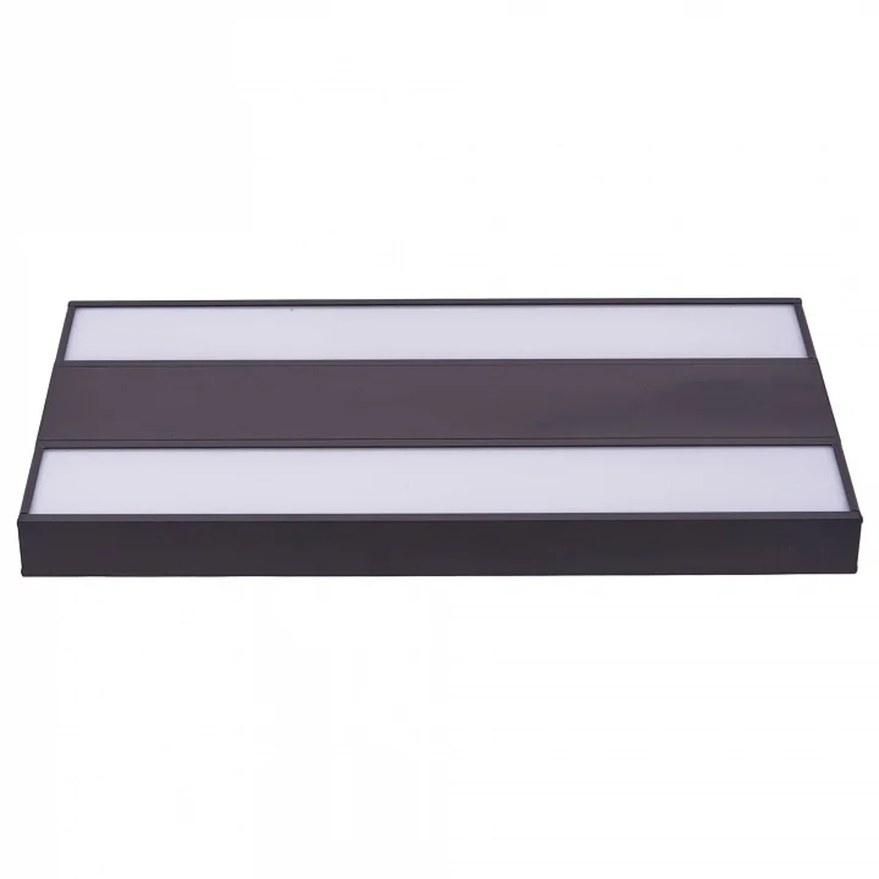 ULO-K16B 2x16W/4000K/L50 5W/3000K IP44 BLACK Светильник линейный светодиодный подвесной с фоновой подсветкой. Белый свет (4000К)