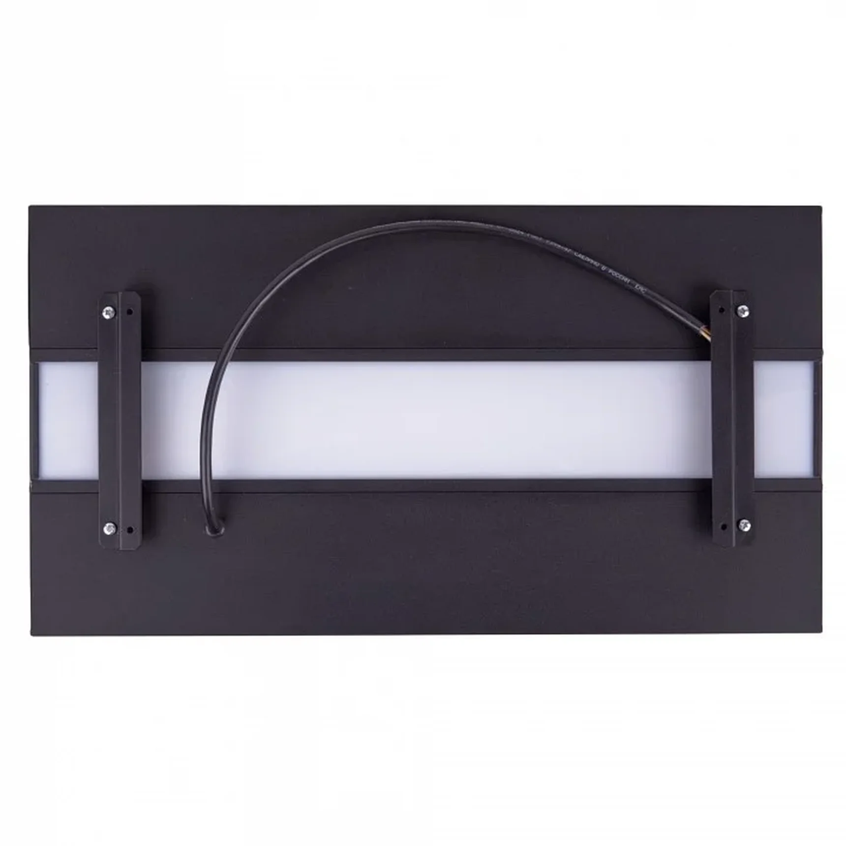 ULO-K16B 2x16W/4000K/L50 5W/3000K IP44 BLACK Светильник линейный светодиодный подвесной с фоновой подсветкой. Белый свет (4000К)