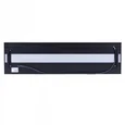 ULO-K16B 2x22W/4000K/L100 5W/3000K IP44 BLACK Светильник линейный светодиодный подвесной с фоновой подсветкой. Белый свет (4000К)