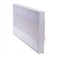 ULO-K16B 2x16W/4000K/L50 5W/RGB IP44 LIGHT GREY Светильник линейный светодиодный подвесной с фоновой подсветкой. Белый свет (4000К)