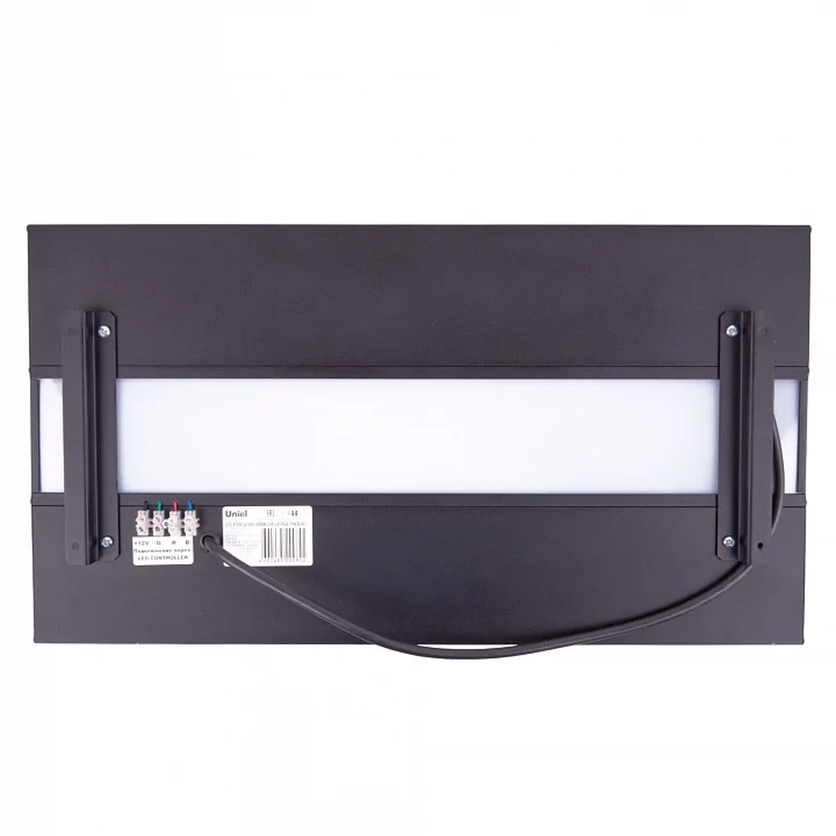 ULO-K16B 2x16W/4000K/L50 5W/RGB IP44 BLACK Светильник линейный светодиодный подвесной с фоновой подсветкой. Белый свет (4000К)