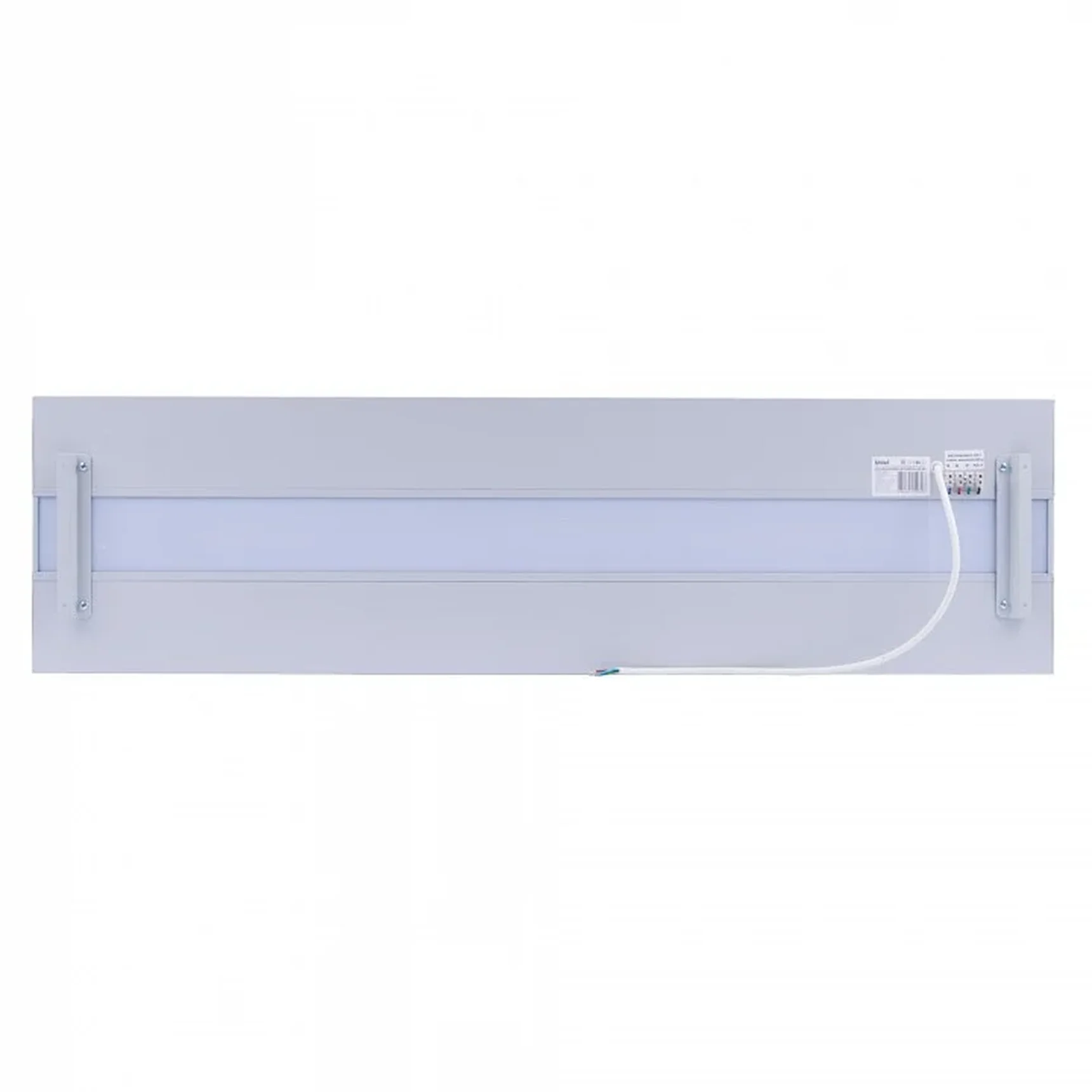 ULO-K16B 2x22W/4000K/L100 5W/RGB IP44 LIGHT GREY Светильник линейный светодиодный подвесной с фоновой подсветкой. Белый свет (4000К)