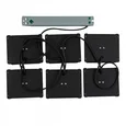 ULP-1010-42W/4000K IP54 GRILYATO OPAL BLACK KIT06 Светильники светодиодные потолочные встраиваемые