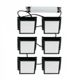 ULP-1010-42W/4000K IP54 GRILYATO OPAL BLACK KIT06 Светильники светодиодные потолочные встраиваемые