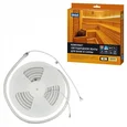 ULS-N40-2835-120LED/m-16mm-IP68-DC24V-10W/m-5M-3000K NEON SET01 Комплект светодиодной ленты для бань и саун, до +100°С, катушка 5м