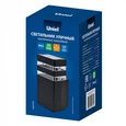 UUL-S17A 60W/E27 IP65 BLACK Светильник уличный, под лампу Е27. Архитектурный накладной. Корпус черный