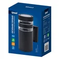 UUL-S19A 60W/E27 IP65 BLACK Светильник уличный, под лампу Е27. Архитектурный накладной. Корпус черный