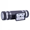 UUL-S20A 2x60W/E27 IP65 BLACK Светильник уличный, под две лампы Е27. Архитектурный накладной. Корпус черный