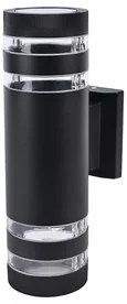 UUL-S20A 2x60W/E27 IP65 BLACK Светильник уличный, под две лампы Е27. Архитектурный накладной. Корпус черный
