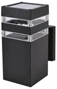 UUL-S23A 60W/E27 IP65 BLACK Светильник уличный, под лампу Е27. Архитектурный накладной. Корпус черный