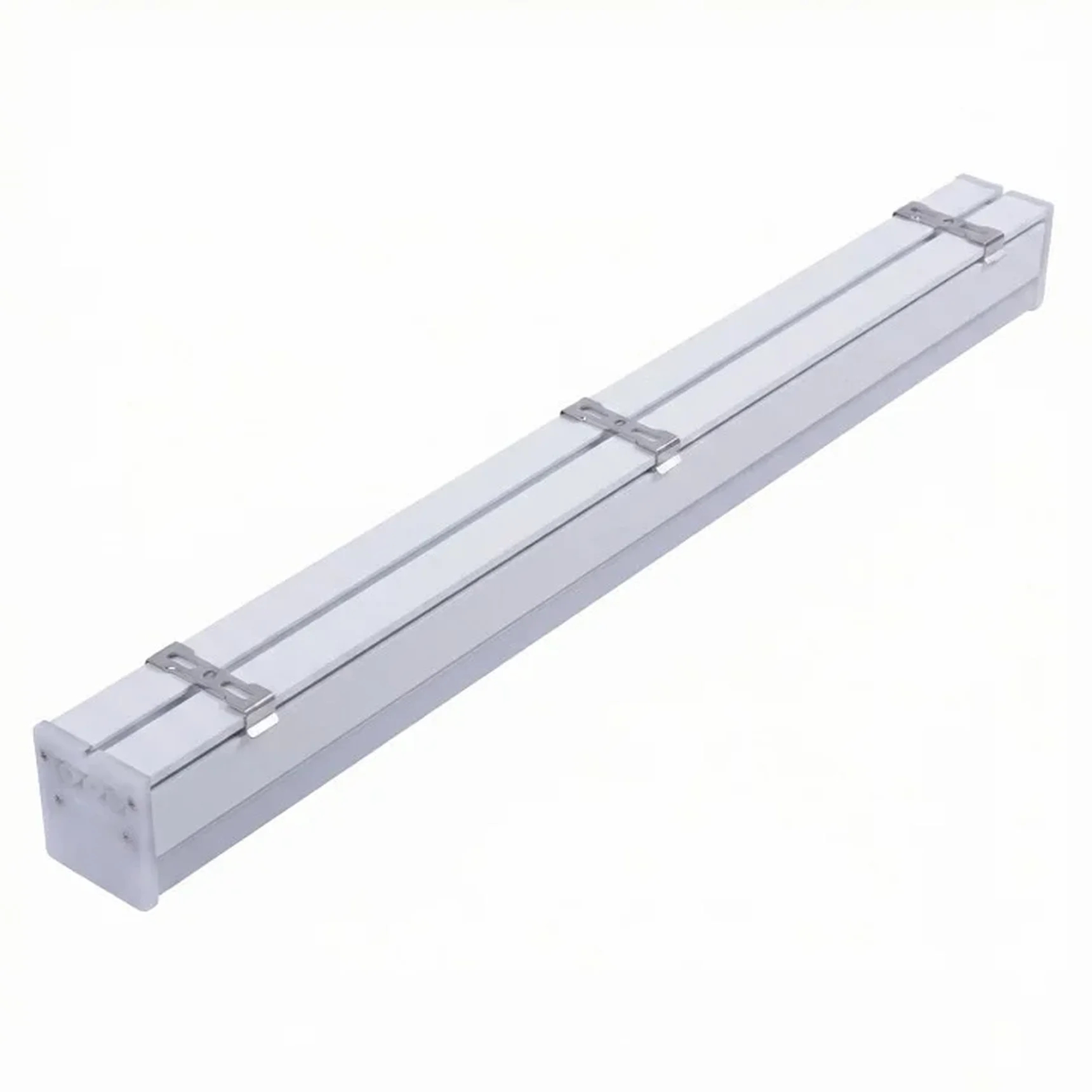 ULO-N10A-20W/4000K/L60 IP40 WHITE Светильник линейный светодиодный подвесной. Прямой, 60см. Белый свет (4000K). 2000Лм. Алюминий