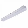ULO-N10A-20W/4000K/L60 IP40 WHITE Светильник линейный светодиодный подвесной. Прямой, 60см. Белый свет (4000K). 2000Лм. Алюминий