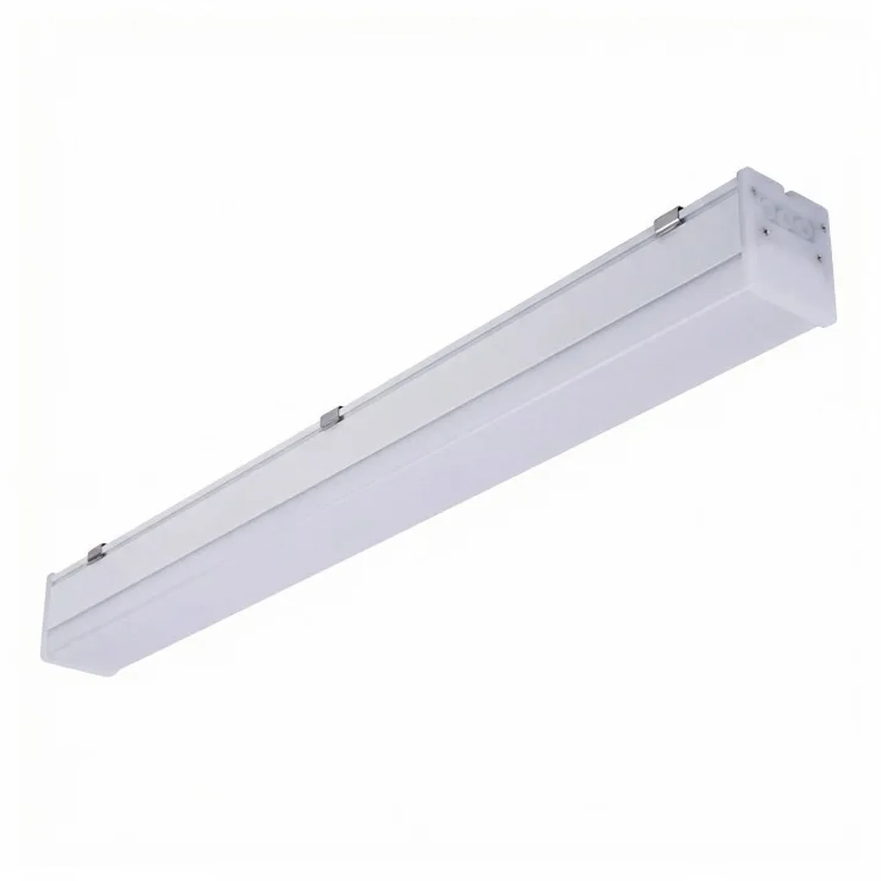 ULO-N10A-20W/4000K/L60 IP40 WHITE Светильник линейный светодиодный подвесной. Прямой, 60см. Белый свет (4000K). 2000Лм. Алюминий