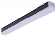 ULO-N10A-20W/6500K/L60 IP40 BLACK Светильник линейный светодиодный подвесной. Прямой, 60см. Белый свет (6500K). 2000Лм. Алюминий