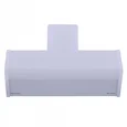 ULO-N11T-10W/4000K IP40 WHITE Светильник светодиодный T-образный. Белый свет (4000K). 2000Лм. Алюминий. Цвет белый