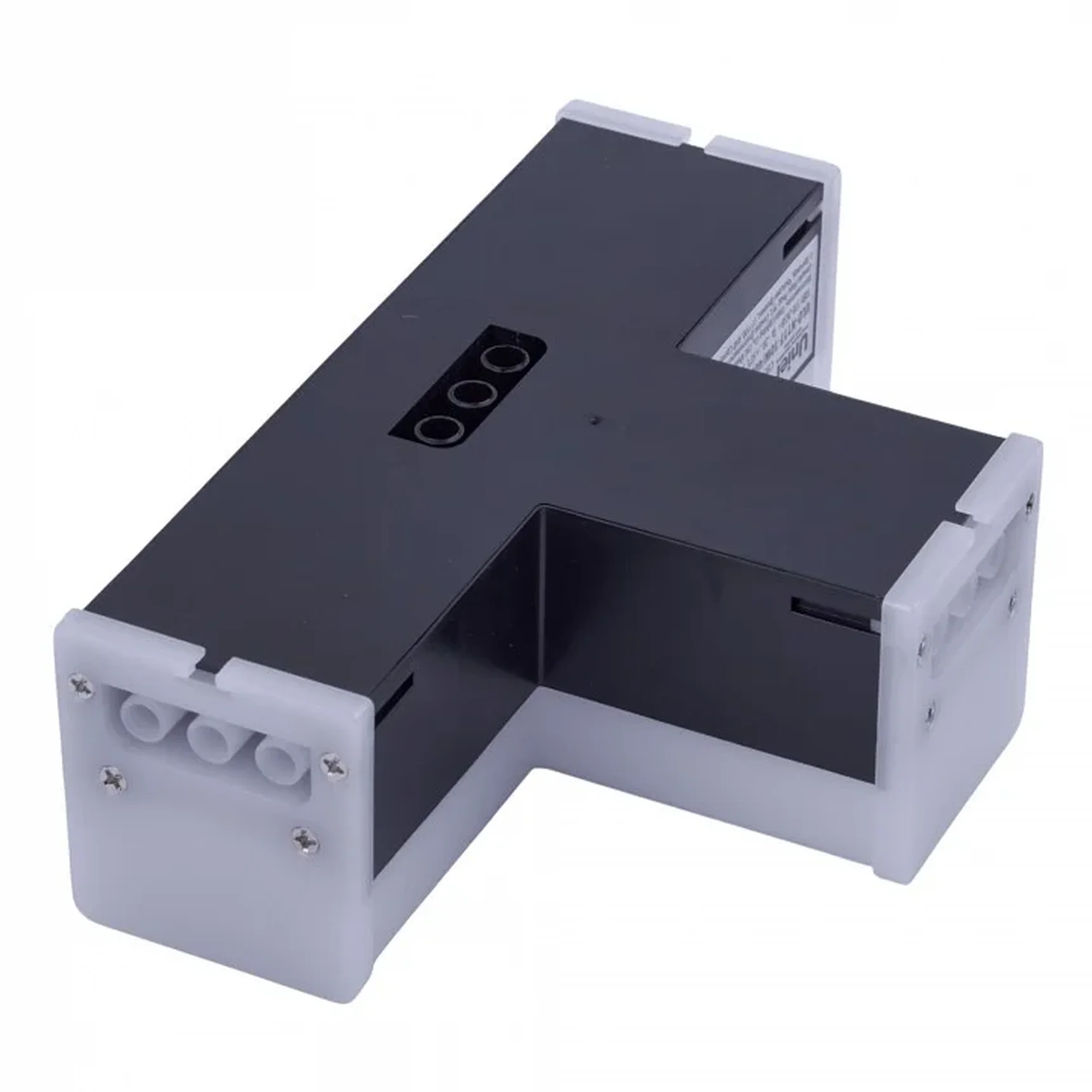 ULO-N11T-10W/4000K IP40 BLACK Светильник светодиодный T-образный. Белый свет (4000K). 2000Лм. Алюминий. Цвет черный