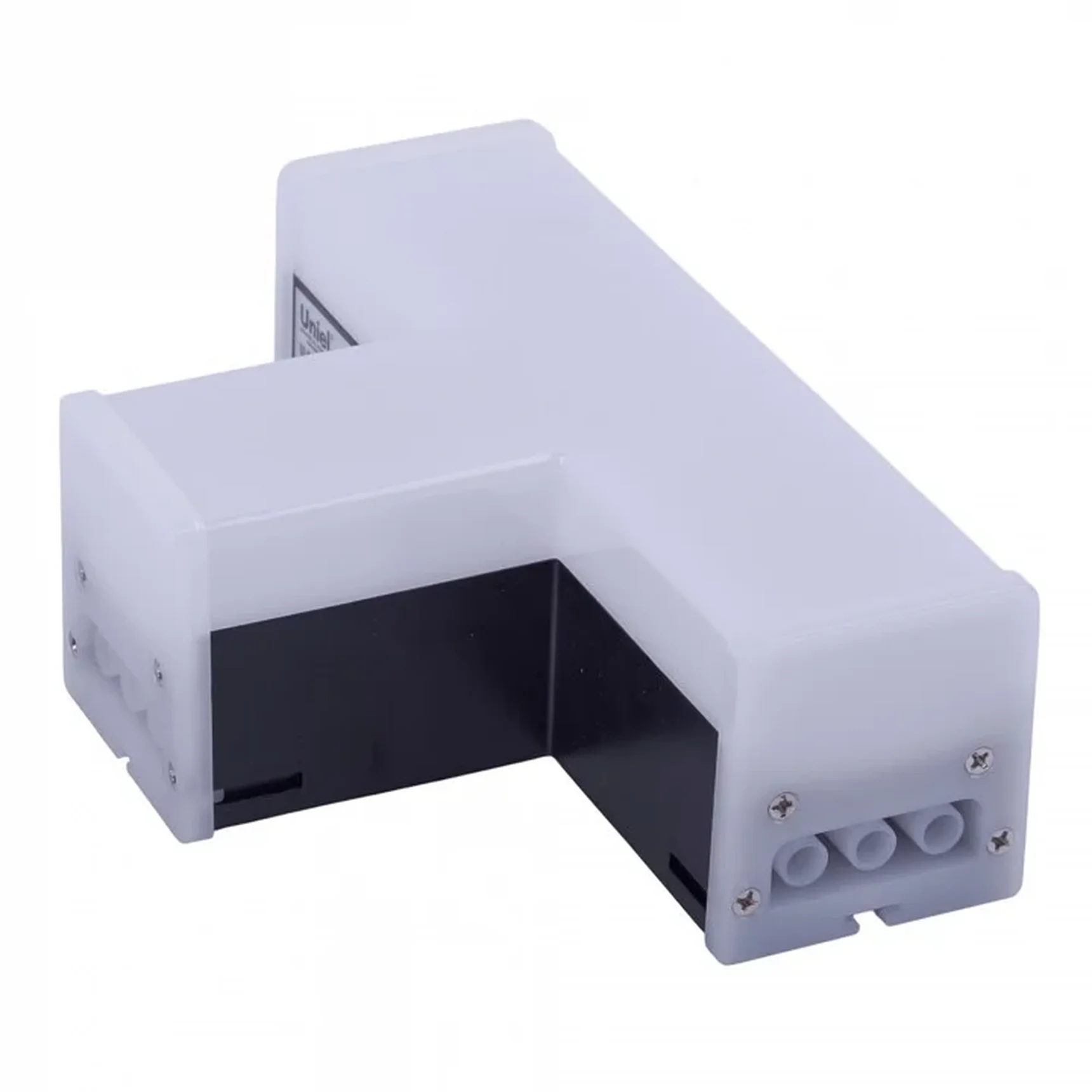 ULO-N11T-10W/4000K IP40 BLACK Светильник светодиодный T-образный. Белый свет (4000K). 2000Лм. Алюминий. Цвет черный