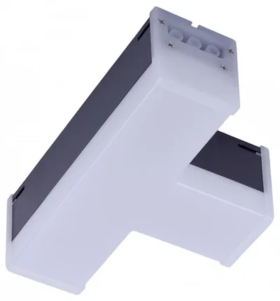 ULO-N11T-10W/6500K IP40 BLACK Светильник светодиодный T-образный. Белый свет (6500K). 2000Лм. Алюминий. Цвет черный